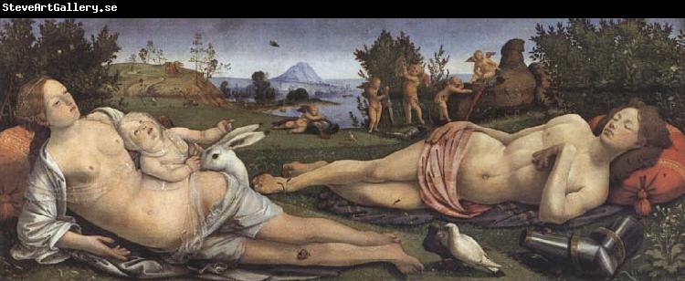 Sandro Botticelli Piero di Cosimo,Venus and Mars